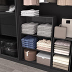 Wooden 3 Cube Storage Organizer,3 Tier Low Bookcase Storage Display Organizer, 33 Inch Versatile Cubes Shelf and Cubby Unit f