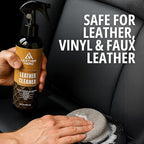 Leather Cleaner and Conditioner Kit – 4-Piece Set with Best Leather Cleaner for Couches, Sofas, Chairs, Furniture, and Car In