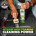 Chemical Guys Foaming Citrus Fabric Clean Carpet & Upholstery Cleaner, Ready to Use, Sprayable (for Carpets, Seats & Floor Ma