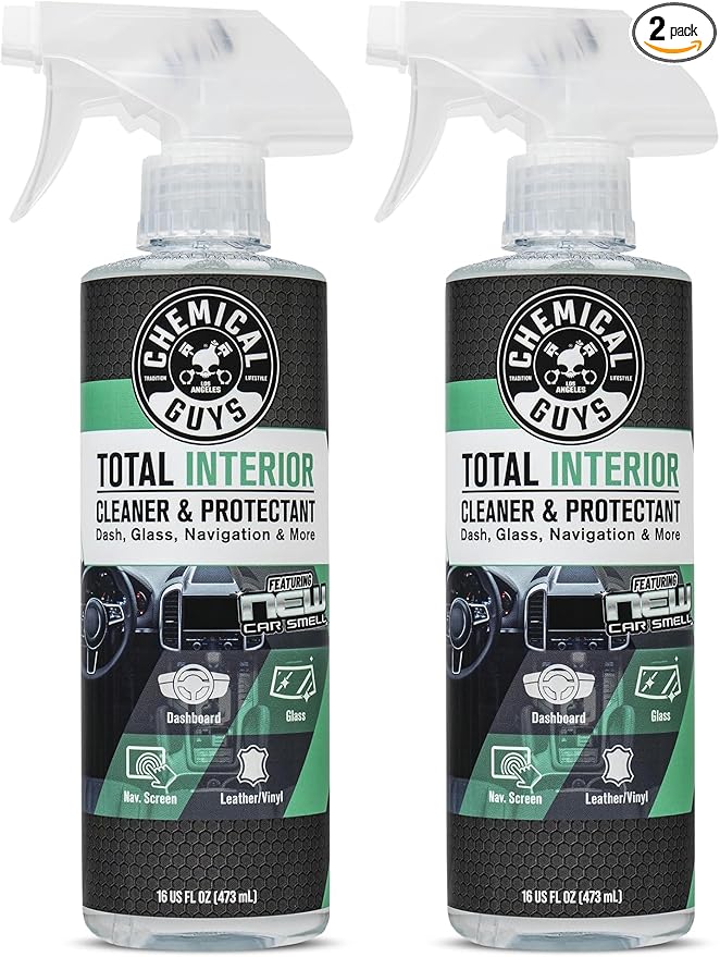 Chemical Guys SPI23416 Total Interior Cleaner and Protectant, New Car Smell, (Safe for Cars, Trucks, SUVs, Jeeps, RVs & More)