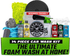Chemical Guys Car Wash Kit 14-Pc Arsenal Builder - with Foam Blaster, Wash Bucket, Towels, Applicators, and 16 oz Soaps, Waxe