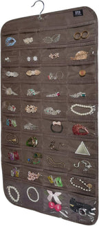BB Brotrade Hanging Jewelry Organizer,Accessories Organizer,80 Pocket Organizer for Holding Jewelries