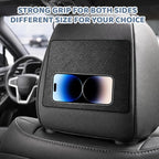 2Pack Dash Anti-Slip Mat, Sticky Pad for Car Dashboard, High Temperature Resistant Grid Style PU Dash Sticky Pad for Phone GP