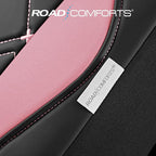 Road Comforts Seat Covers, Premium Leather Car Seat Covers Full Set for Women Girls,Airbag Compatible, Automotive Seat Covers
