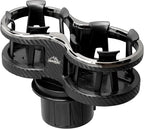 Armor All Cupholder 2 in 1 Expander, Turn 1 Cupholder to 2, Dual Drink Holder Expander with Adjustable Expandable Base to Fit
