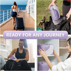 8 Set Packing Cubes for Travel, Gifts for Women Mom,Anti-Tearing Suitcase Organizer for Luggage with Shoe & Hanging Toiletry 