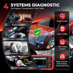 Launch OBD2 Scanner CRP123X Elite, 2026 Lifetime Update WiFi Scan Tool, Engine at SRS Airbag Scanner, 3 Resets Diagnostic