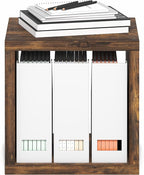 Furinno Cubicle Book Shelf, Stackable Bookshelf, Cube Storage Organizer Bookcase with Open Back, Extra Thick, 15.8" x 15.8" x