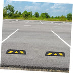 Mikinona Car Parking Stopper for Garage Heavy-Duty Tire Block for Trucks Trailers and Buses Easy to Install Lightweight for Indoor and Outdoor Use Garage Parking Aid