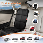 Car Seat Protector, Carseat Seat Protectors with Thick Padding and Upgraded Non-Slip Backing, Waterproof Seat Protector under
