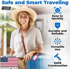Mifflin-USA - Luggage Tags - Red, 50 PK - Bag Tag for Baggage - Suitcase Accessory Bulk