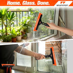 WRAPXPERT Window Tint Squeegee 2PCS 8-INCH Wide Blade Squeegee for Car Window Film Installation, Windows Tint Tool Kit for Windshield, Rear Glass Water Removal Bathroom Cleaning Kit