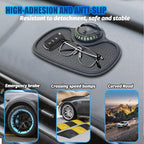Multifunction Car Anti-Slip Mat Auto Phone Holder Universal Rotatable Car Phone Holder Anti Skid Dashboard Mat with Temporary