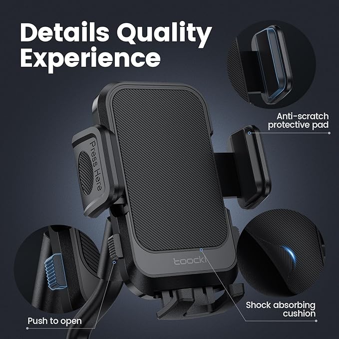 toocki Cup Holder Phone Mount for Car, Universal 360° Adjustable Gooseneck Cell Phone Cup Holder Expander for Car Truck Compatible with iPhone Samsung & All Smartphones