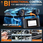 2026 FOXWELL NT716 Bidirectional OBD2 Scanner, 4-System Diagnostic Tool for ABS, SRS, Transmission & Engine, 9 Reset, ABS