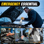 Nilight Car Emergency Kit with Jumper Cable Air Compressor Tire Repair Essential Tools First Aid Alligator Connector Electric