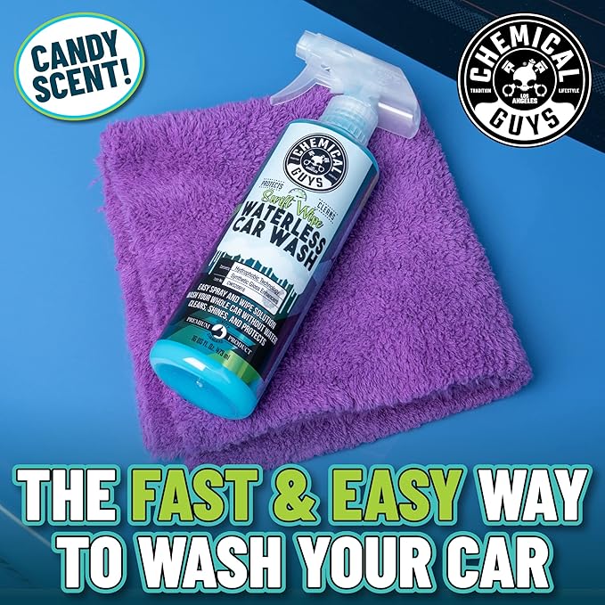 Chemical Guys Swift Wipe Sprayable Waterless Car Wash Spray - Spray and Wipe to Safely Clean and Shine Cars, Trucks, Motorcyc