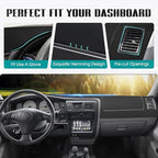 FIILINES Dash Cover for 1998-2004 Toyota Tacoma, Dashboard Mat Accessories Dash Cover Sunshade Nonslip Mesh Protector No Glar
