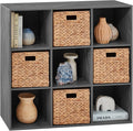 Best Choice Products 9-Cube Storage Organizer, 11in Shelf Opening, Bookcase, Display Shelf, Customizable w/ 3 Removable Back 