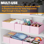 SpaceAid Drawer Organizer Clothes, 12 Pack Dresser Organizer Bins for Nursery, Closet Organization and Storage Dividers for C
