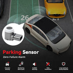 4pcs PDC Bumper Parking Aid Assist Sensors Backup Reverse Radar - Compatible with Nissan Altima Armada Pathfinder Maxima Tita