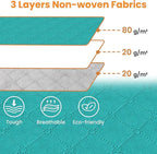 Fab totes 24 Gallons Clothes Storage, Foldable Thick Fabric Blanket Storage Bags, Containers for Organizing Bedroom, Closet, 