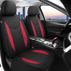 CAROMOP Neoprene Car Seat Cover 2 Front Seats, Waterproof Seat Covers for Cars, Universal Fit for Most Car Interior Covers-Se