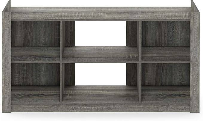 Furinno Bookcases Classic Bookshelf Storage Shelves, French Oak