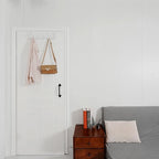WEBI Over The Door Hooks,Over Door Towel Rack,Door Hanger,Door Coat Hanger,Door Coat Rack,Door Hooks for Hanging Clothes,Back