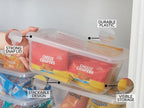 Rubbermaid Cleverstore 6 Qt Clear Storage Bins with Lids, 12-Pack, Stackable, BPA-Free, Made in USA