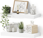 Vivelove 16 inch Floating Shelves for Wall, Bathroom Shelves Over Toilet, Wall Shelf for Bedroom, Living Room, Kitchen, Offic