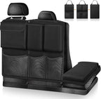 FINPAC Car Trunk Organizer and Storage, Detachable Seat Back Hanging Organizers Storage with Zippers, Large Capacity Car