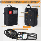 Survival Kit, Gifts for Men Women Teen Boys, 252 pcs Survival Gear and Equipment Mini First Aid Kit for Car Home, Emergency K