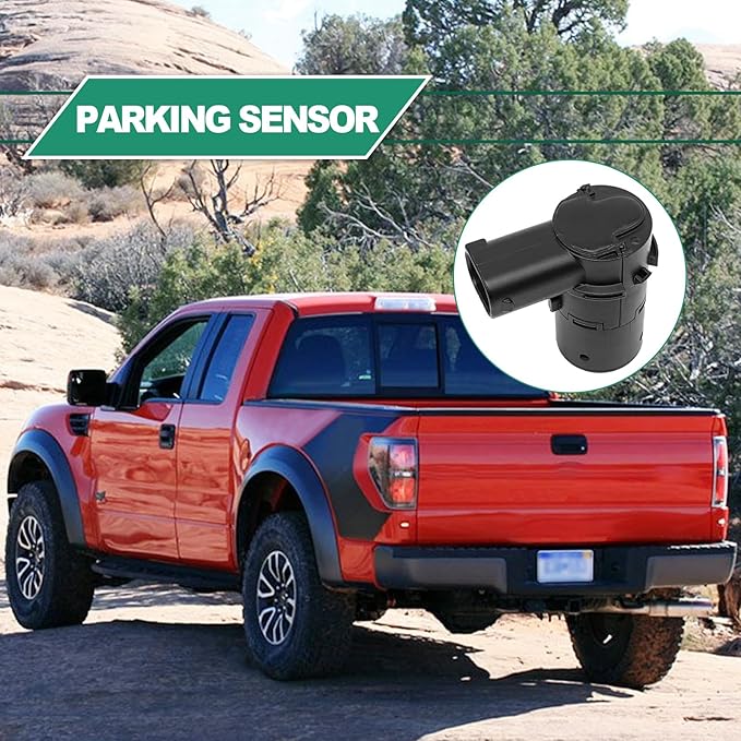 4 Pack Reverse Bumper Parking Assist Sensors Compatible with Ford F150 F250 F350 E-150 E-250 Escape Explorer Lincoln Mercury 