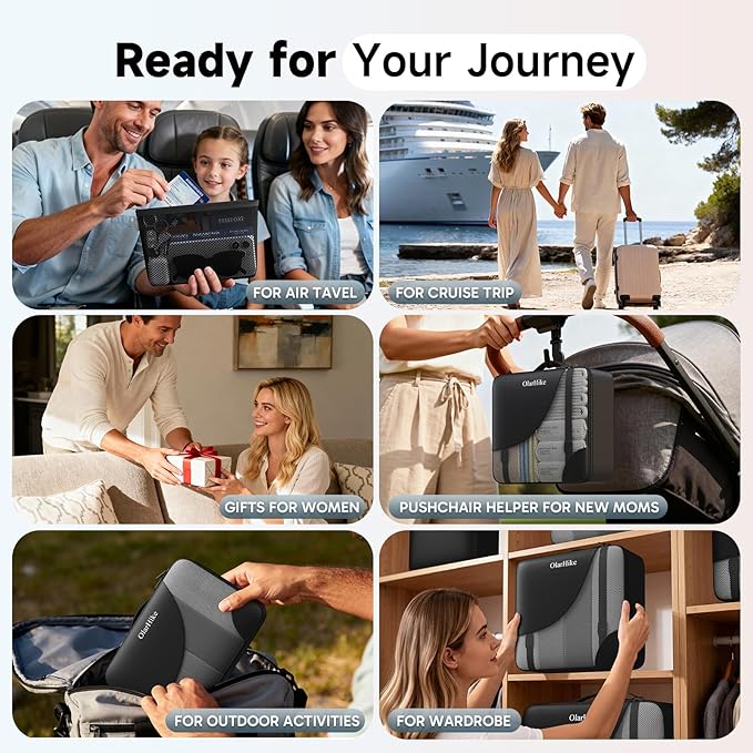 11 Set / 9 Set Packing Cubes for Travel,Gifts for Women Mom Kids,TSA Approved Bags for Makeup, Cosmetic, Toiletry, Organizers