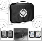 300Piece Travel First Aid Emergency Kit Home Essentials Hiking Survival Essential Kit for Outdoor Adventure Camping Backpack,