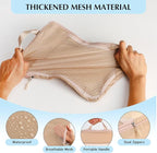 PFEYRPK Lightweight Compression Packing Cubes for Suitcases, Compressible Expandable Travel Packing Organizer with Clear Toil