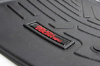 Rough Country All Weather Front Floor Mats for Chevy Silverado & GMC Sierra 1500/2500HD/3500HD (2007-2013) - Non-Slip Waterproof Flexible Floor Armor