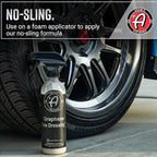 Adam's Polishes Graphene Tire Dressing - Deep Black Finish W/Graphene Non Greasy Car Detailing | Use W/Tire Applicator After 
