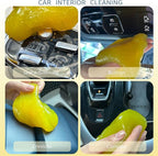 4-Pack Car Cleaning Gels Car Interior Cleaner Putty Slime Auto Detailing Tools Universal Dust Removal Cleaning Kit for Car Ac
