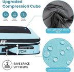 Compression Packing Cubes for Travel, Lightweight Vacation Travel Essentials, Travel Accessories for Suitcase Organizer Bags 