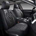 Coverado Car Seat Covers Front Seats, 2 Pack Waterproof Leather Seat Covers for Cars, Luxury Car Seat Protector, Anti-Slip De