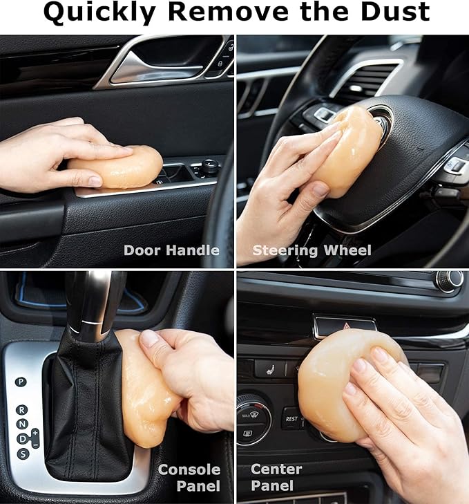 TICARVE Cleaning Gel for Car Cleaning Kit Detailing Putty Auto Cleaning Putty Detailing Gel Detail Tools Car Interior Cleaner