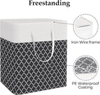 StorageRight Laundry Basket Hamper Large Collapsible Laundry Hamper with Easy Carry Handles，Freestanding Clothes Hampers for 