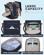 LOVEVOOK Travel Backpack for Women & Men 40L,Airline Approved Carry On Backpack Travel Essentials,TSA Carry on Luggage,Waterp