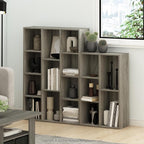 Furinno LUDER Book Shelf, 11-Cube Bookshelf, Reversible Bookcase, 9.4 x 29.1 x 41.7, Easy Assembly, for Living Room, Bedroom,