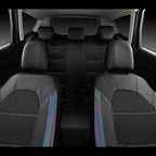 CAR PASS Leather seat Covers,Automotive Universal Sport car seat Cover Super 5mm Composite Sponge Inside,Airbag Compatible fi