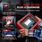 Launch OBD2 Scanner CRP123X Elite V3.0, 2025 Lifetime Free Update Diagnostic Scan Tool Supports CAN FD DoIP, Car Engine Code