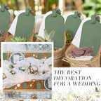 Amylove 48 Sets Leather Luggage Tags Bulk Wedding Favors Luggage Tags for Guests Bridal Gifts Wedding Bridal Shower Gift PU L