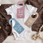 Whaline Acrylic Baby Closet Dividers Boho Hanging Acrylic Infant Clothes Hanger separators Baby Closet Organizers Thicken Bab